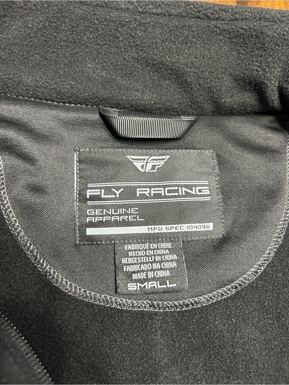 Fly Racing women’s mid layer black jacket NWOT - Picture 3 of 6